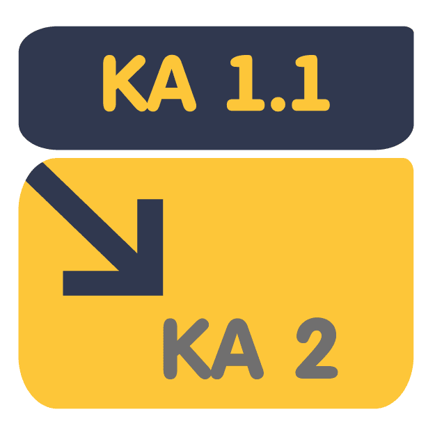 Перенос данных из КА 1.1 в КА 2